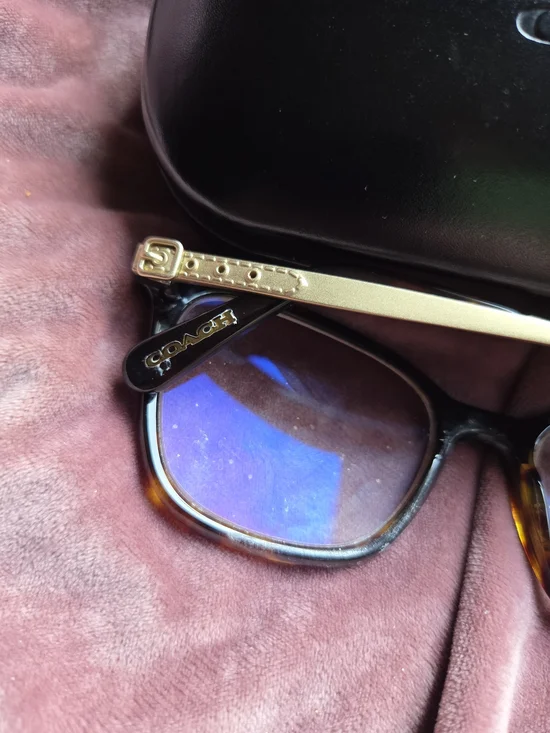 Coach Women's Eyeglasses HC 6113 5485 Dark Tortoise Butterfly Frame 53 18 - Picture 7 of 15